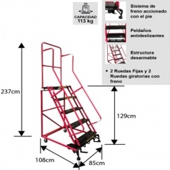 ESC. TIPO AVIN 1.2 M IMPORTADA