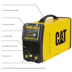 SOLDADORA INVERTER (ARCO M/TIG) 220V/170A DZ281 AC/DC PULSE CAT C/ACCESORIOS