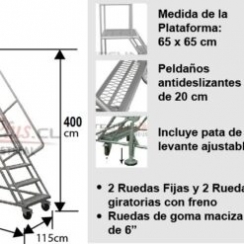 ESCALERA TIPO AVIN 400 M