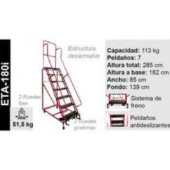 ESC. TIPO AVIN 1.8 M IMPORTADA