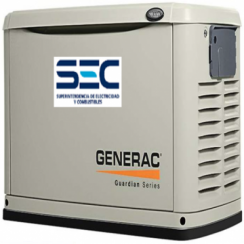 GENERADOR GENERAC HSB-10 KVA A GAS 220 VOLTS