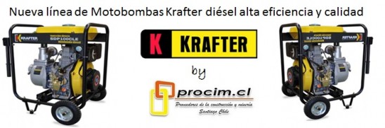 Motobombas Loncin - Krafter PROCIMSPA